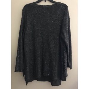 Ioz & Ali Size 3X Gray Sweater Long Sleeve